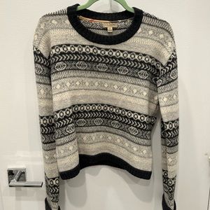 Burberry winter sweater in grey size medium